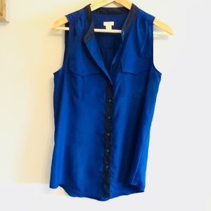 J. Crew Factory Blue Tank